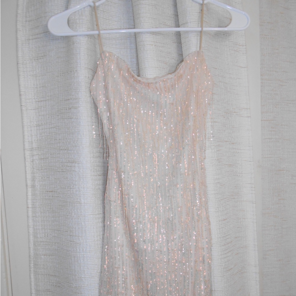 Windsor Pink Sequin Maxi Dress